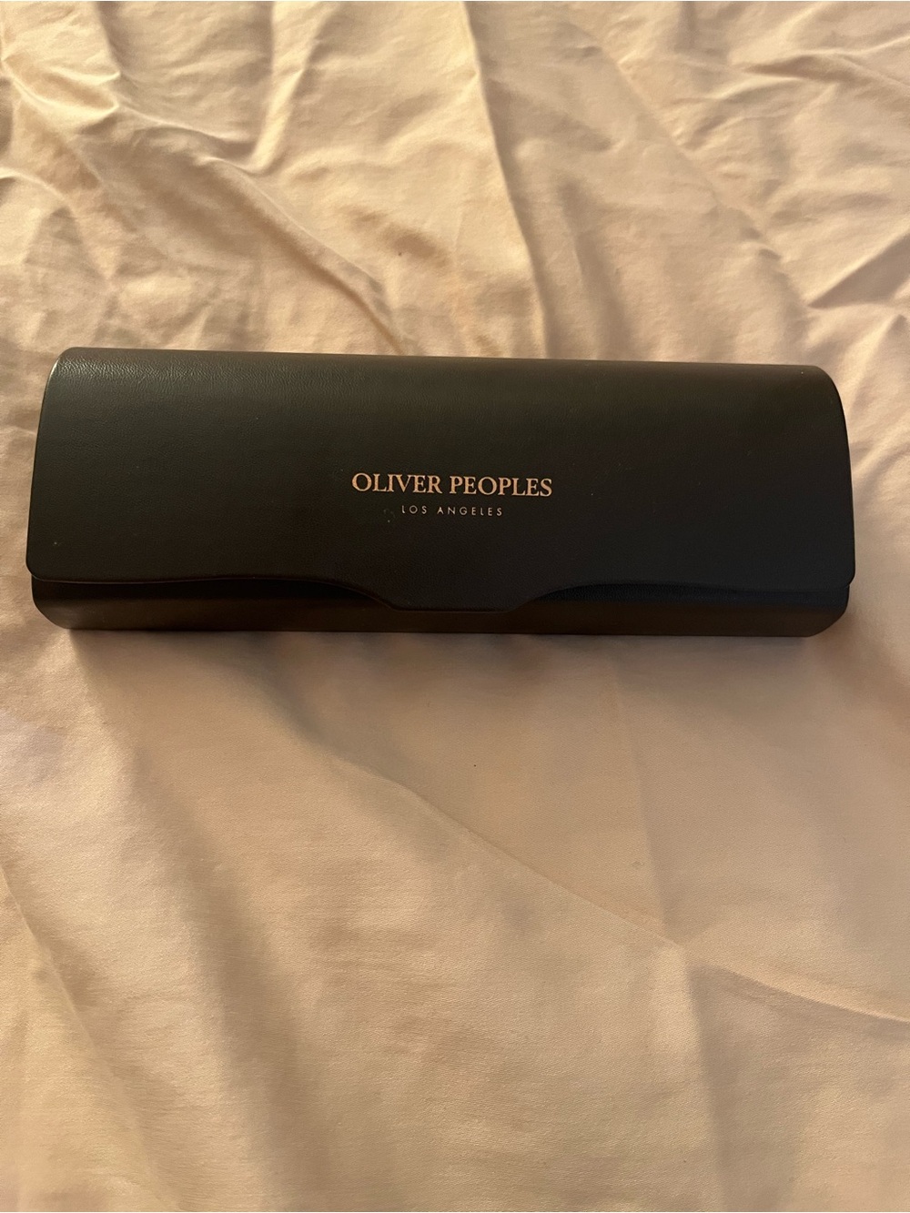 Oliver Peoples Logo Hard Eyewear Case